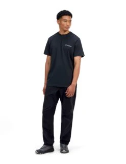 Berghaus Grappled Pure Cotton Crew Neck T-Shirt -Marksandspencer Sale Store Grappled Pure Cotton Crew Neck T Shirt 2