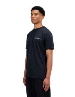 Berghaus Grappled Pure Cotton Crew Neck T-Shirt -Marksandspencer Sale Store Grappled Pure Cotton Crew Neck T Shirt 3