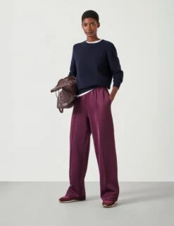 Harrison Elasticated Waist Wide Leg Joggers