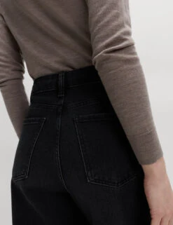 High Waisted Carrot Leg Ankle Grazer Jeans -Marksandspencer Sale Store High Waisted Carrot Leg Ankle Grazer Jeans 2