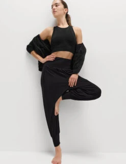 High Waisted Hareem Yoga Joggers -Marksandspencer Sale Store High Waisted Hareem Yoga Joggers 3