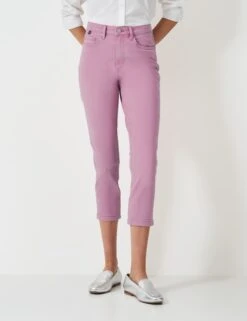 High Waisted Skinny Cropped Jeans -Marksandspencer Sale Store High Waisted Skinny Cropped Jeans 2