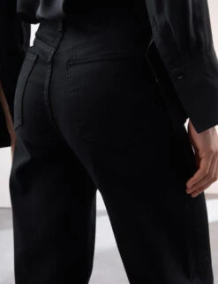 High Waisted Wide Leg Jeans -Marksandspencer Sale Store High Waisted Wide Leg Jeans 9