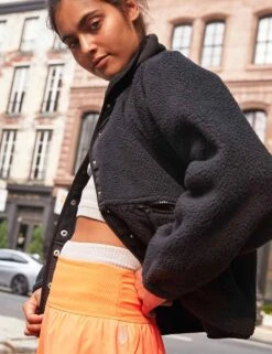 Hit The Slopes Fleece Zip Up Jacket -Marksandspencer Sale Store Hit The Slopes Fleece Zip Up Jacket 2