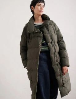 Hooded Longline Puffer Coat 15 Hooded Longline Puffer Coat -Marksandspencer Sale Store Hooded Longline Puffer Coat 3