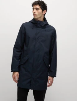 Hooded Mac With Stormwear™ -Marksandspencer Sale Store Hooded Mac with Stormwear 1 4