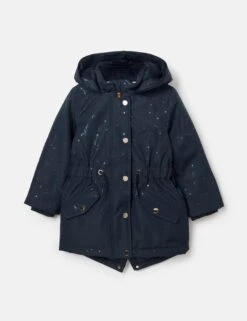 Joules Hooded Printed Parka Coat (3-12 Yrs) -Marksandspencer Sale Store Hooded Printed Parka Coat 3 12 Yrs 1 4