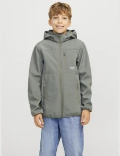 Jack & Jones Junior Hooded Raincoat (8-16 Yrs) -Marksandspencer Sale Store Hooded Raincoat 8 16 Yrs 1 3