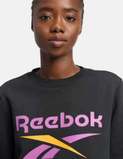 Reebok Identity Cotton Rich Logo Sweatshirt -Marksandspencer Sale Store Identity Cotton Rich Logo Sweatshirt 4