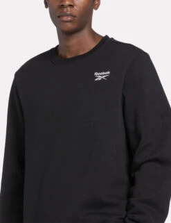 Reebok Identity Small Logo Fleece Sweatshirt -Marksandspencer Sale Store Identity Small Logo Fleece Sweatshirt 3