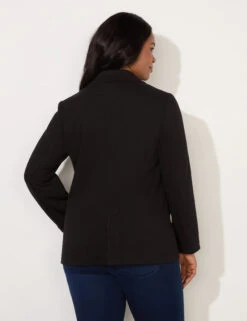 Jersey Relaxed Single Breasted Blazer 19 Jersey Relaxed Single Breasted Blazer -Marksandspencer Sale Store Jersey Relaxed Single Breasted Blazer 5