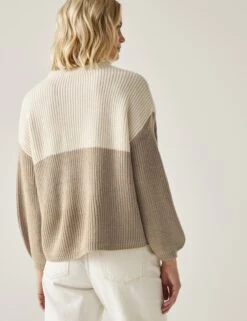 Regatta Kamaria Colour Block Relaxed Jumper -Marksandspencer Sale Store Kamaria Colour Block Relaxed Jumper 3