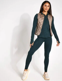 Born Kenal Quilted Collarless Gilet