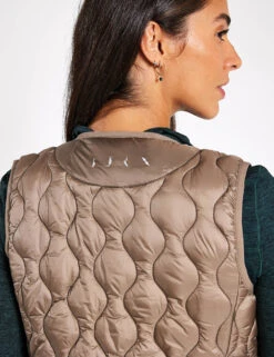 Born Kenal Quilted Collarless Gilet -Marksandspencer Sale Store Kenal Quilted Collarless Gilet 4