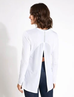 Kendall Crew Neck Split Back Top -Marksandspencer Sale Store Kendall Crew Neck Split Back Top 2
