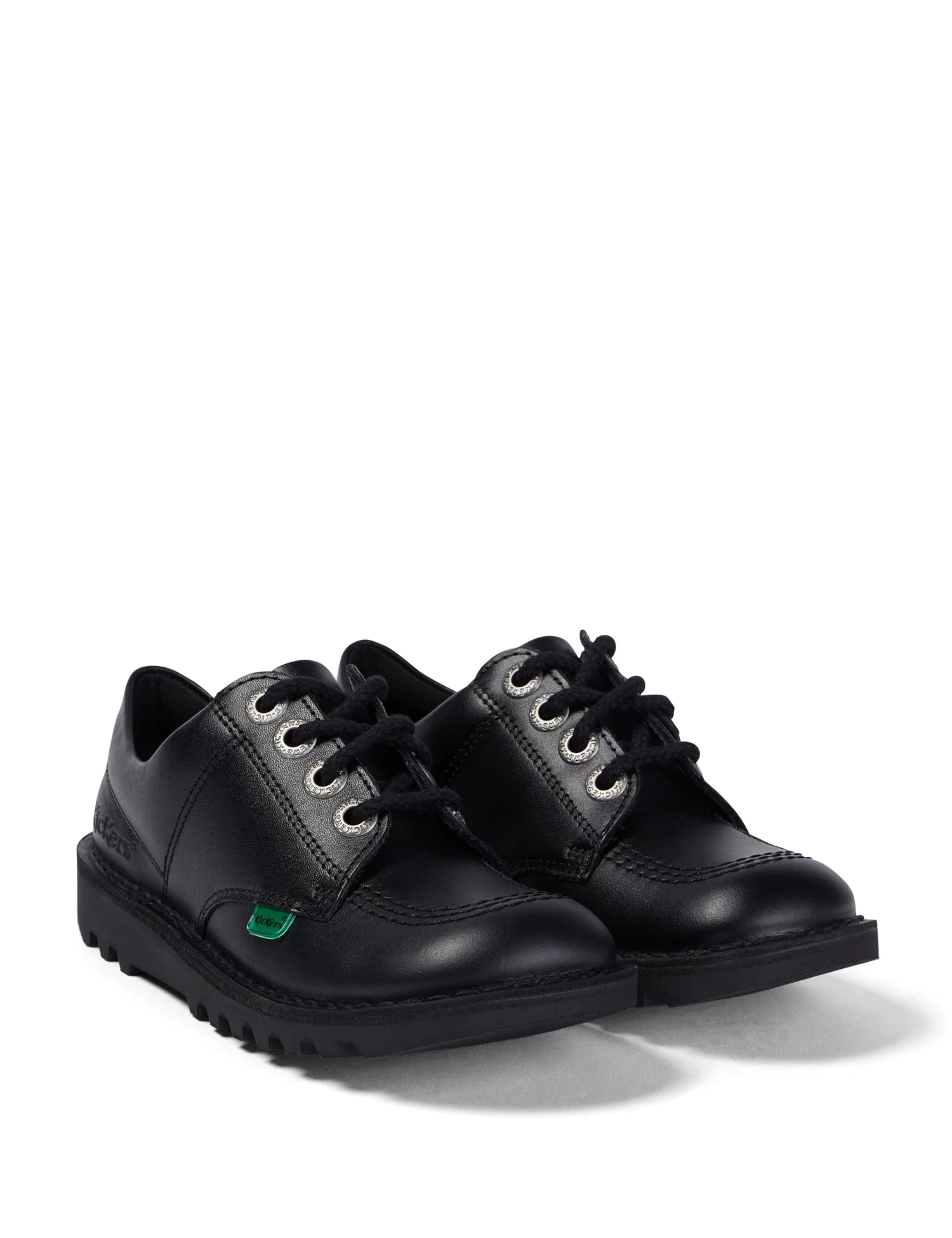 Kickers Kids' Leather School Shoes (12.5 Small - 2.5 Large) 2 Kickers Kids' Leather School Shoes (12.5 Small - 2.5 Large) - Image 2