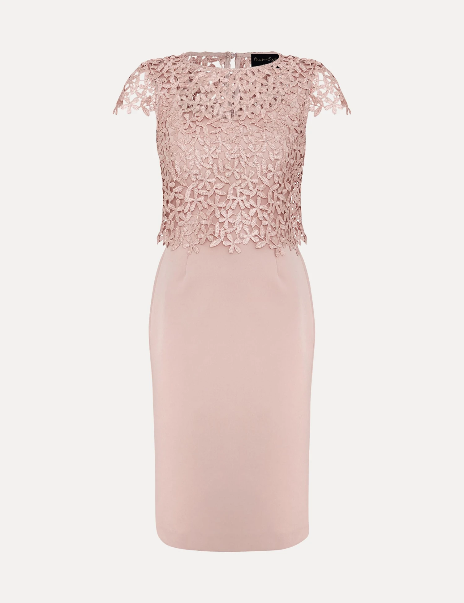 Lace Midi Column Dress 2 Lace Midi Column Dress - Image 2