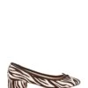Dune London Leather Animal Print Ballet Pumps -Marksandspencer Sale Store Leather Animal Print Ballet Pumps