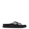 Clarks Leather Crossover Sliders -Marksandspencer Sale Store Leather Crossover Sliders
