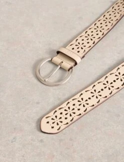 WHITE STUFF Leather Floral Jeans Belt -Marksandspencer Sale Store Leather Floral Jeans Belt 2