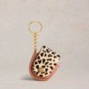 WHITE STUFF Leather Leopard Print Earbud Holder -Marksandspencer Sale Store Leather Leopard Print Earbud Holder