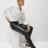 Leather Look Leggings 9 Leather Look Leggings -Marksandspencer Sale Store Leather Look Leggings