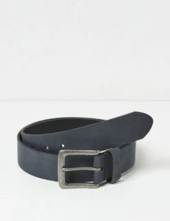 Leather Rectangular Buckle Belt