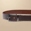 Leather Reversible Textured Belt -Marksandspencer Sale Store Leather Reversible Textured Belt