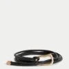 Leather Rope Buckle Jeans Belt -Marksandspencer Sale Store Leather Rope Buckle Jeans Belt