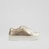 Leather Slip On Metallic Trainers -Marksandspencer Sale Store Leather Slip On Metallic Trainers