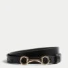 Leather Snaffle Waist Belt -Marksandspencer Sale Store Leather Snaffle Waist Belt