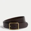 Leather Textured Casual Belt