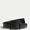 Leather Textured Reversible Belt