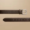 Leather Textured Smart Belt -Marksandspencer Sale Store Leather Textured Smart Belt
