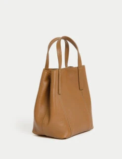 Jaeger Leather Top Handle Cross Body Bag -Marksandspencer Sale Store Leather Top Handle Cross Body Bag 5