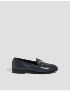 MONSOON Leather And Suede Bar Loafers