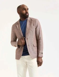 Scotch & Soda Linen And Cotton Blend Blazer