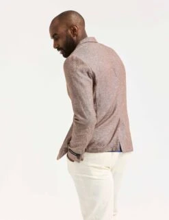Scotch & Soda Linen And Cotton Blend Blazer -Marksandspencer Sale Store Linen and Cotton Blend Blazer 3