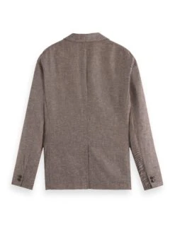 Scotch & Soda Linen And Cotton Blend Blazer -Marksandspencer Sale Store Linen and Cotton Blend Blazer 7