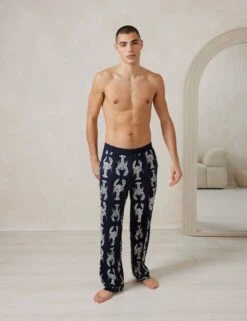 Lobster Print Pyjama Bottoms