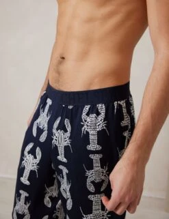 Lobster Print Pyjama Bottoms -Marksandspencer Sale Store Lobster Print Pyjama Bottoms 5