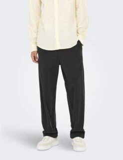 Only & Sons Loose Fit Lightweight Drawstring Trousers -Marksandspencer Sale Store Loose Fit Lightweight Drawstring Trousers 2