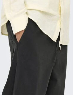 Only & Sons Loose Fit Lightweight Drawstring Trousers -Marksandspencer Sale Store Loose Fit Lightweight Drawstring Trousers 5