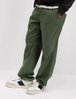 Loose Fit Parachute Cargo Trousers