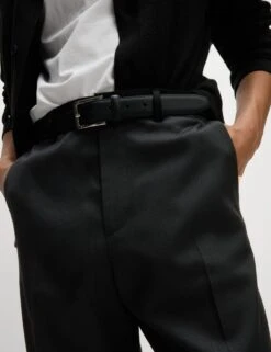 Loose Fit Stretch Trousers -Marksandspencer Sale Store Loose Fit Stretch Trousers 3