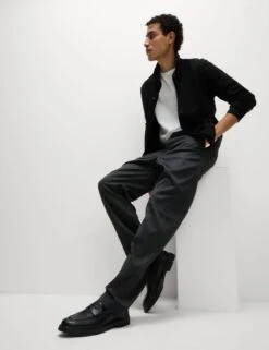 Loose Fit Stretch Trousers -Marksandspencer Sale Store Loose Fit Stretch Trousers 4