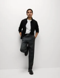 Loose Fit Stretch Trousers -Marksandspencer Sale Store Loose Fit Stretch Trousers 6