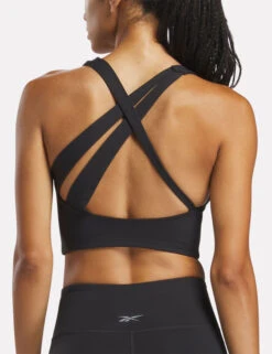 Reebok Lux Square Neck Cross Back Fitted Crop Top -Marksandspencer Sale Store Lux Square Neck Cross Back Fitted Crop Top 4