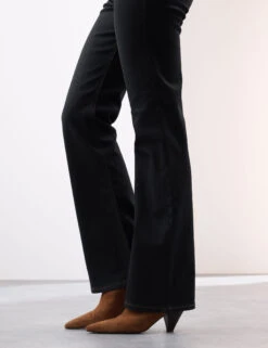 Lyocell Blend High Waisted Flared Jeans -Marksandspencer Sale Store Lyocell Blend High Waisted Flared Jeans 4