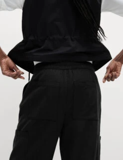 Lyocell Rich Joggers With Cotton & Linen 24 Lyocell Rich Joggers With Cotton & Linen -Marksandspencer Sale Store Lyocell Rich Joggers With Cotton Linen 4